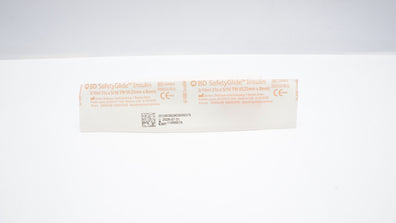 BD 305937 SafetyGlide U-100 Insulin Syringe 3/10ml 31G x 5/16TW